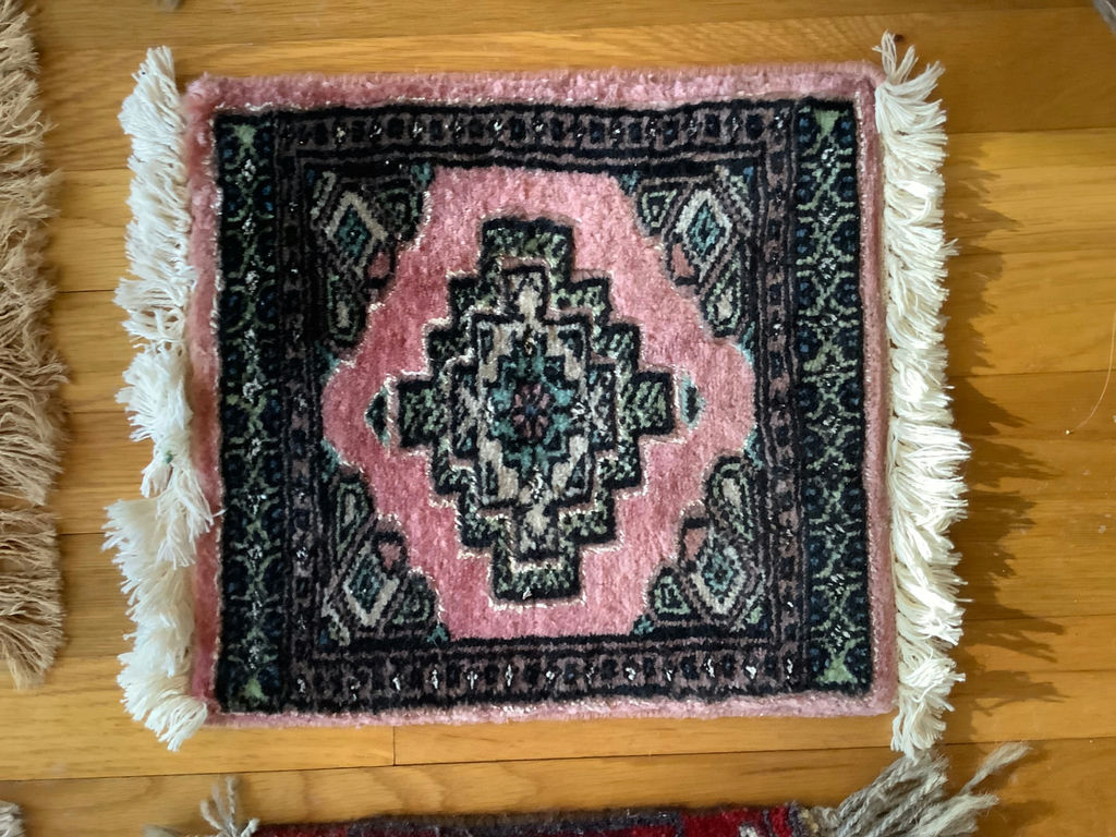 Vintage Oriental Prayer Rugs and Samples - image 4 of 7