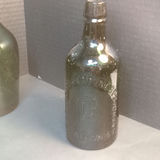 Antique Green Glass Bottles - thumbnail 4 of 15