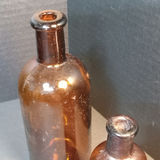 Antique Amber Glass Bottles - thumbnail 6 of 15