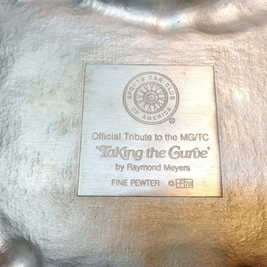 Raymond Meyers Pewter MG TC Model - image 8 of 8