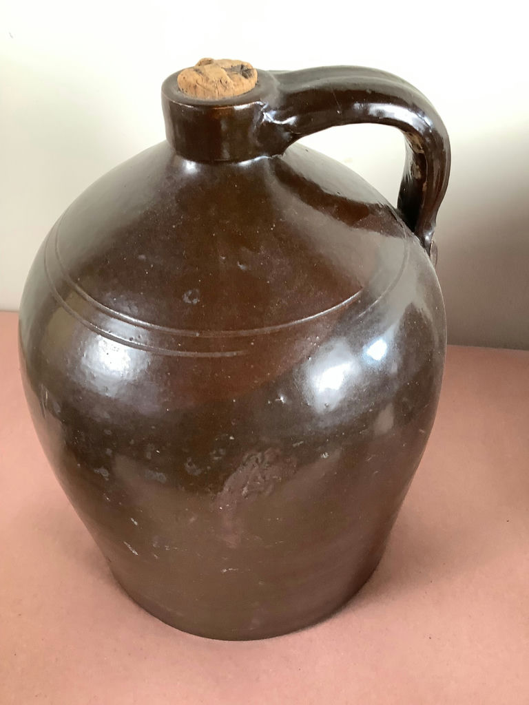 Antique Brown Jugs & Crock - image 10 of 10