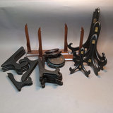 Wood Display & Plate Holders - thumbnail 1 of 9