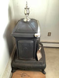 Modern Glenwood Wood Parlor Stove - thumbnail 5 of 6