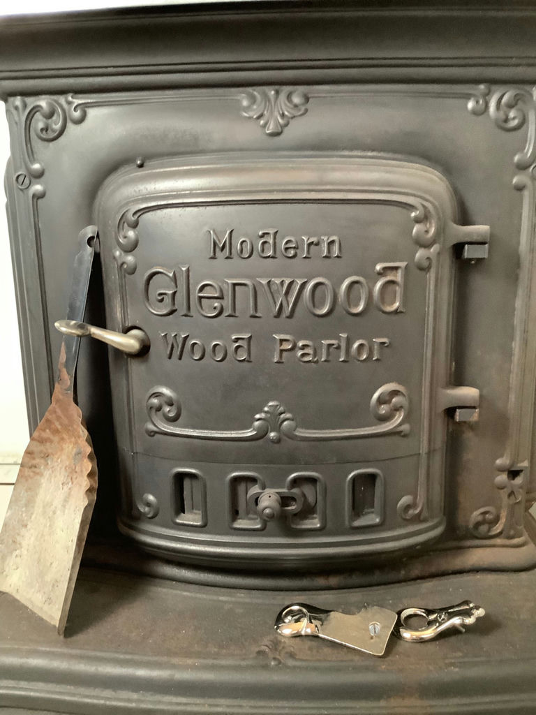 Modern Glenwood Wood Parlor Stove - image 2 of 6