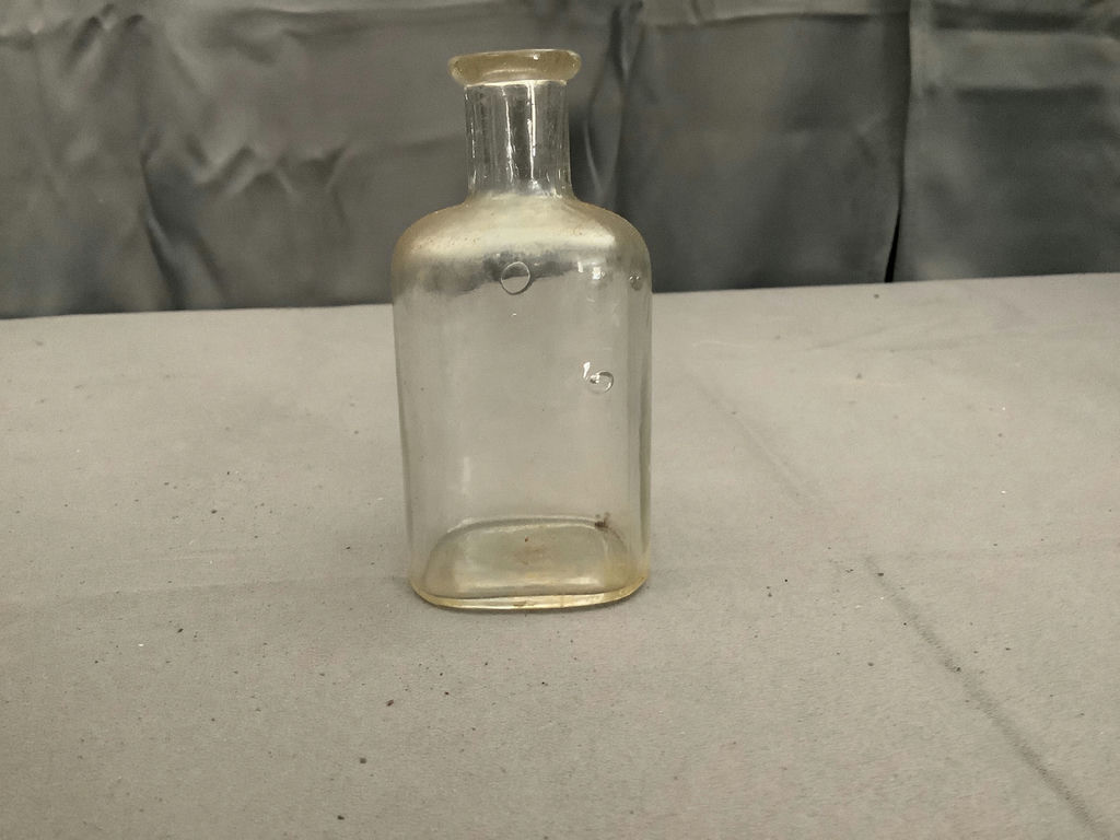Antique Clear Glass Bottles - image 11 of 13