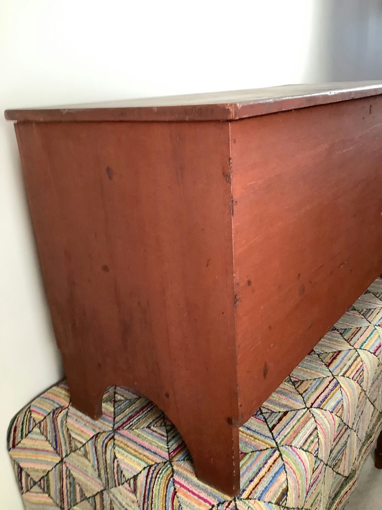 Antique Pine Six Board Chest - image 4 of 6