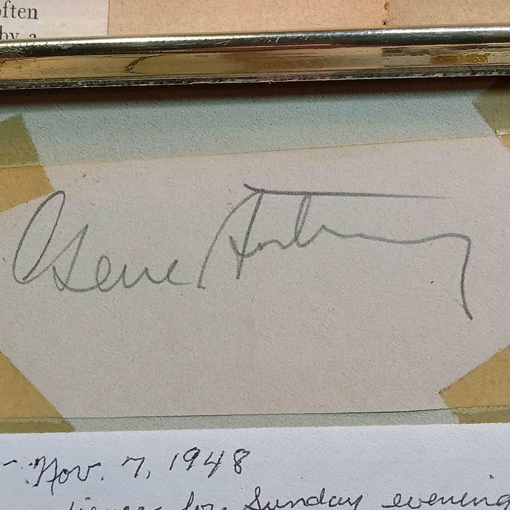 Gene Autry Autograph & Horse Ephemera - image 3 of 22