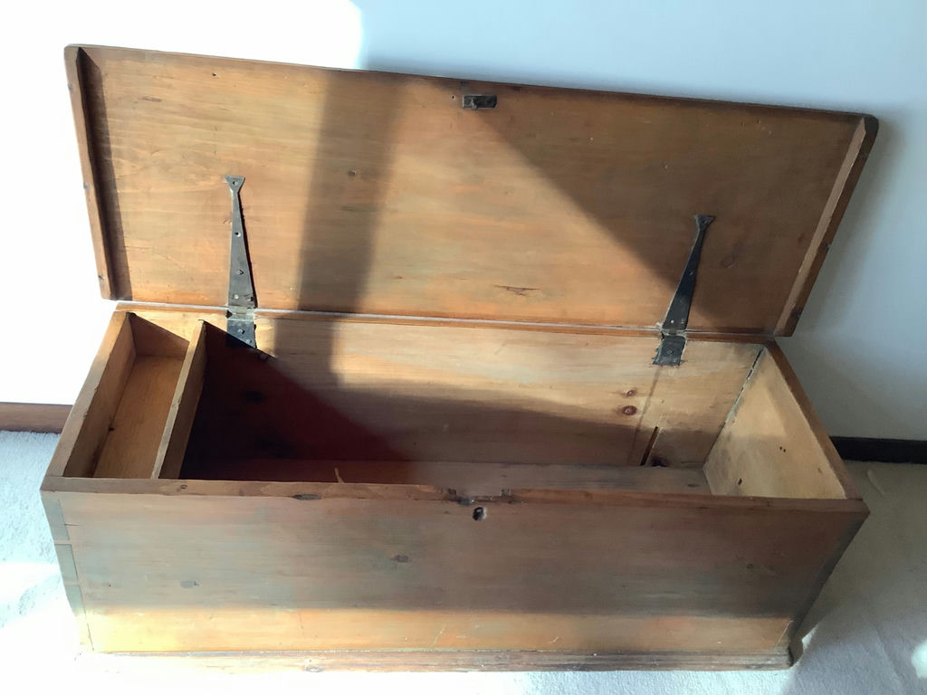 Antique Blanket Chest - image 3 of 5