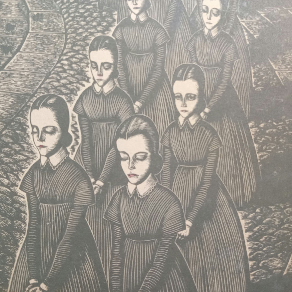 Jane Eyre & Wuthering Heights / Engravings by Fritz Eichenberg - image 1 of 12