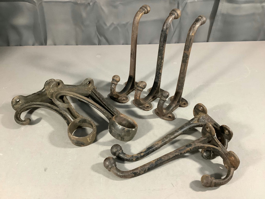 Antique Metal Brackets & Hooks - image 6 of 9