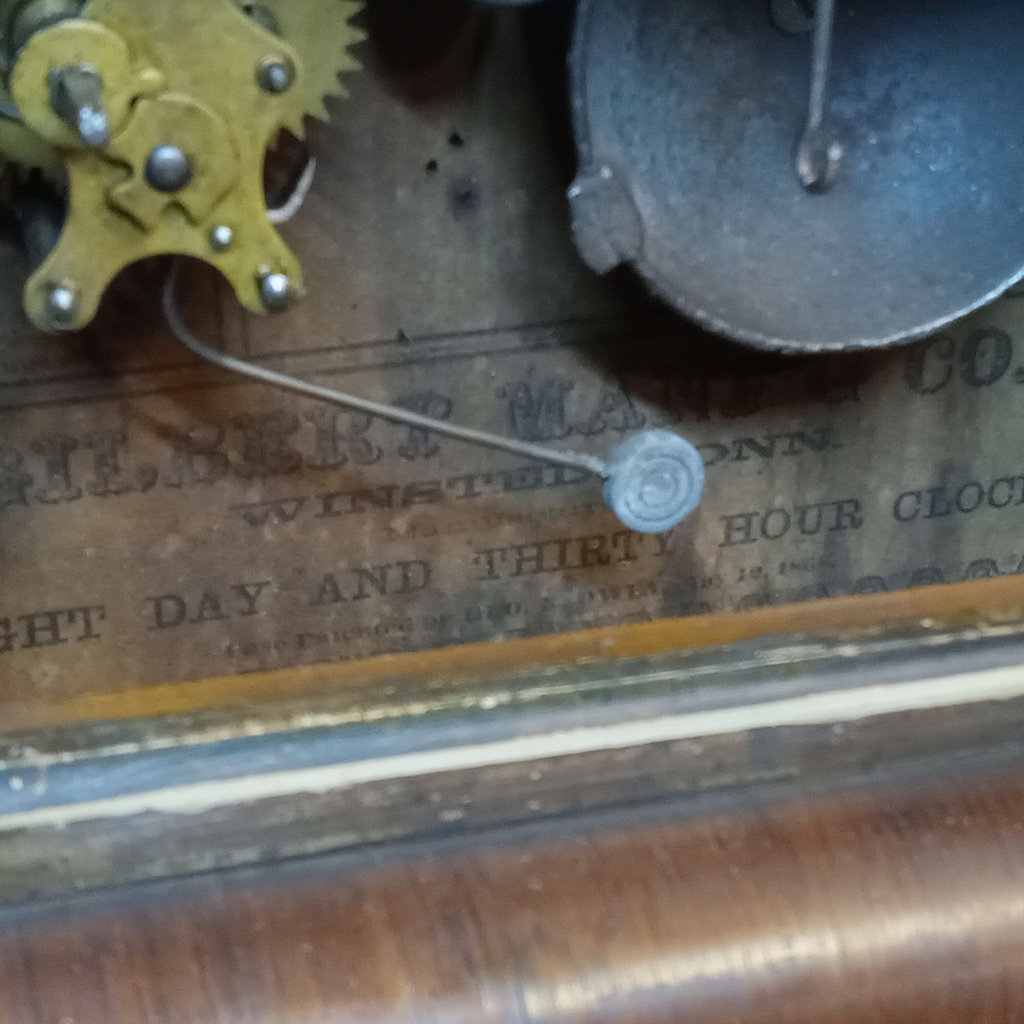 Antique Gilbert Steeple Clock - image 9 of 16