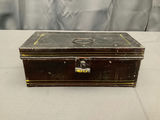 Antique Tin Boxes + Plates - thumbnail 5 of 13