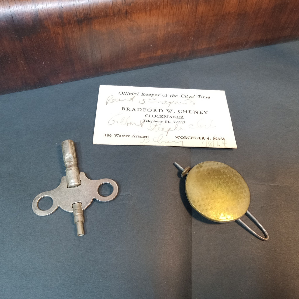 Antique Gilbert Steeple Clock - image 16 of 16