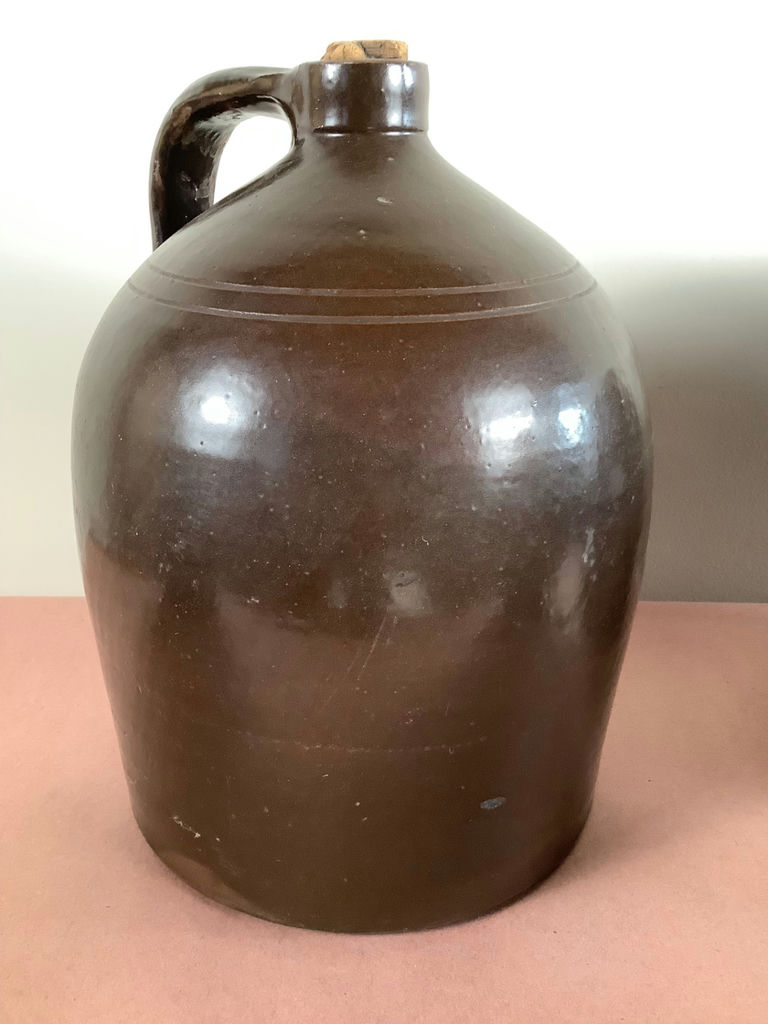 Antique Brown Jugs & Crock - image 9 of 10