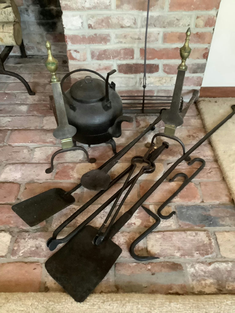 Antique Fireplace Tools - image 1 of 7