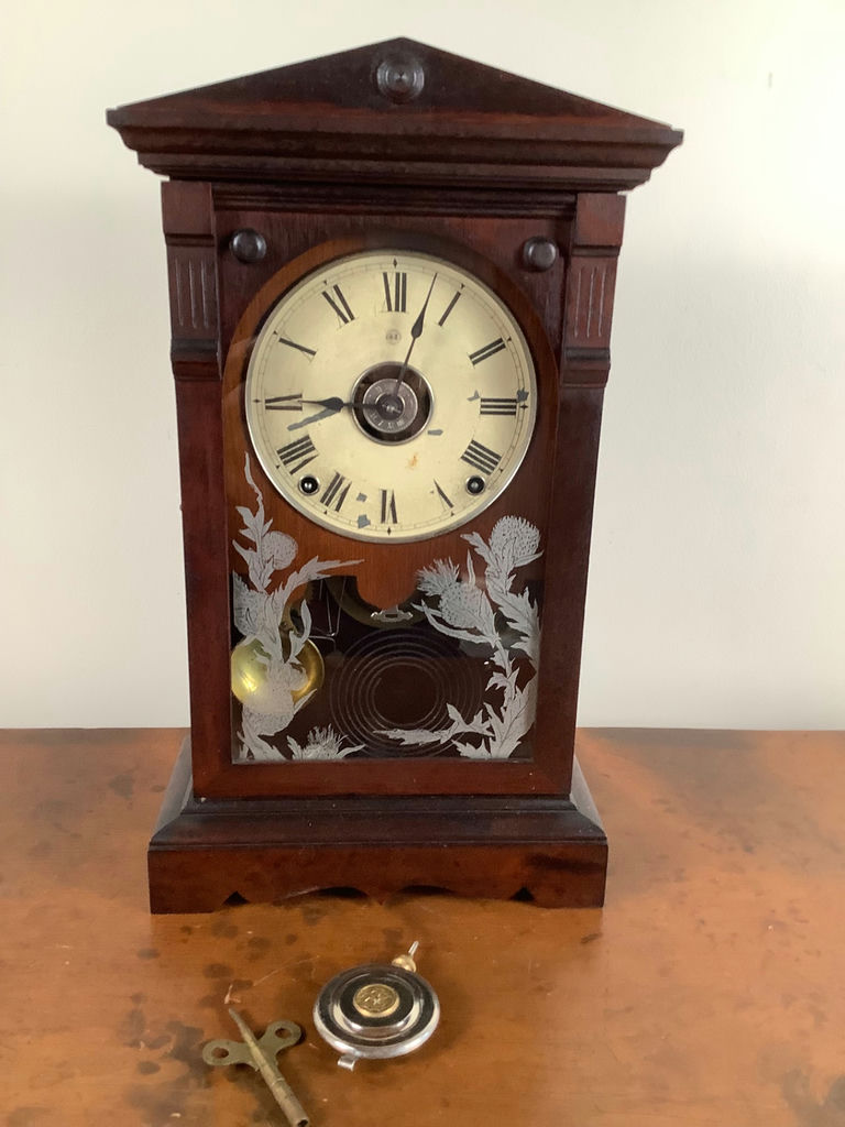 Antique Seth Thomas Mantle Clock - image 2 of 14