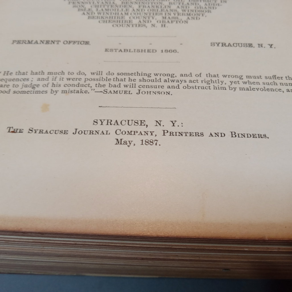 Antique Vermont Gazetteers & Directories - image 13 of 33