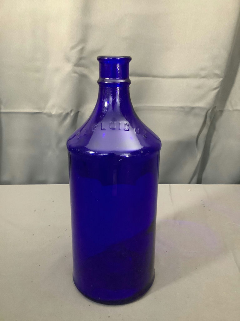 Large Antique Glass Bottles - image 6 of 7