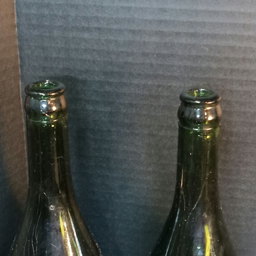 Antique Green Glass Bottles - image 13 of 15