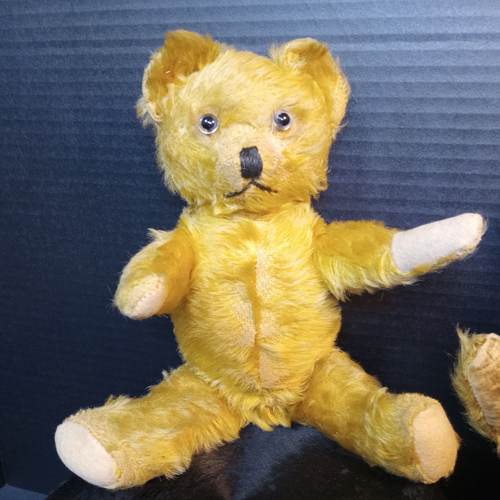 Vintage Mohair Teddy Bears & Top Hat - image 5 of 20