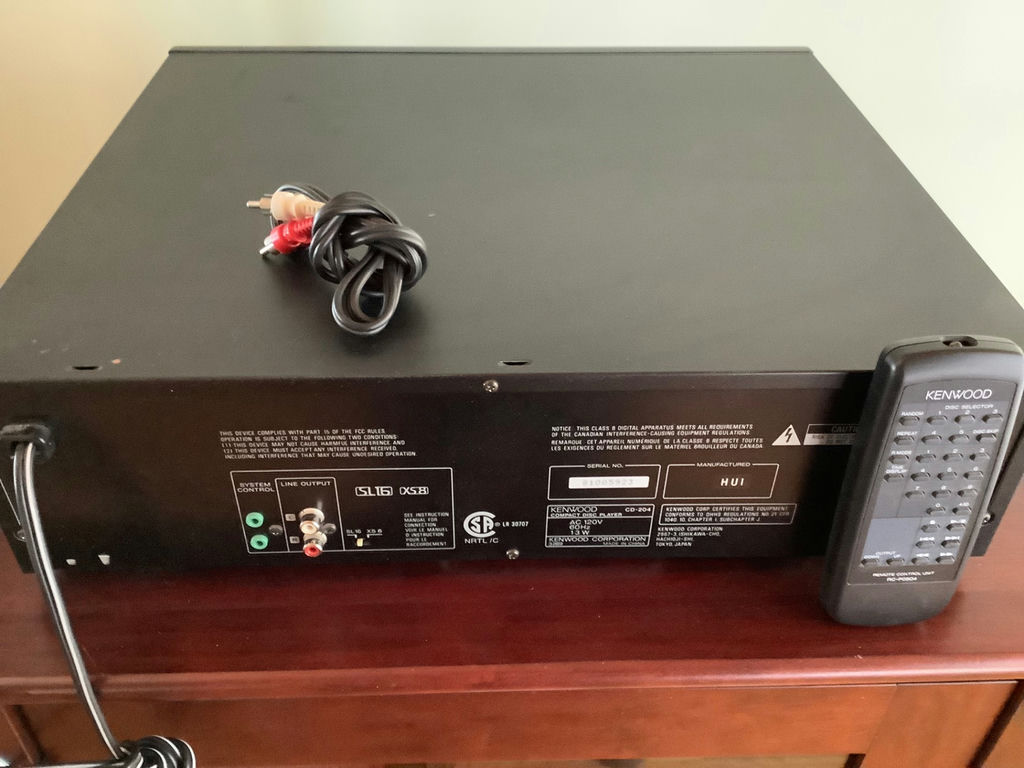 Kenwood CD-204 Compact Disc Player - image 2 of 5