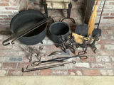 Wrought & Cast Iron Fireplace Tools - thumbnail 1 of 9