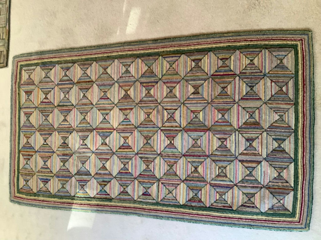 Trio Vintage Hand Hooked Rugs - image 3 of 3