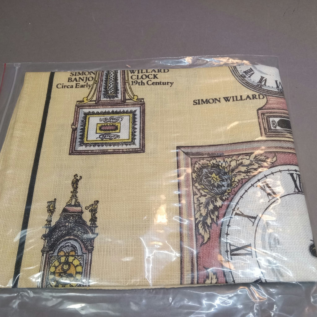 Vintage Linen Tea Towels & Clocks - image 9 of 21