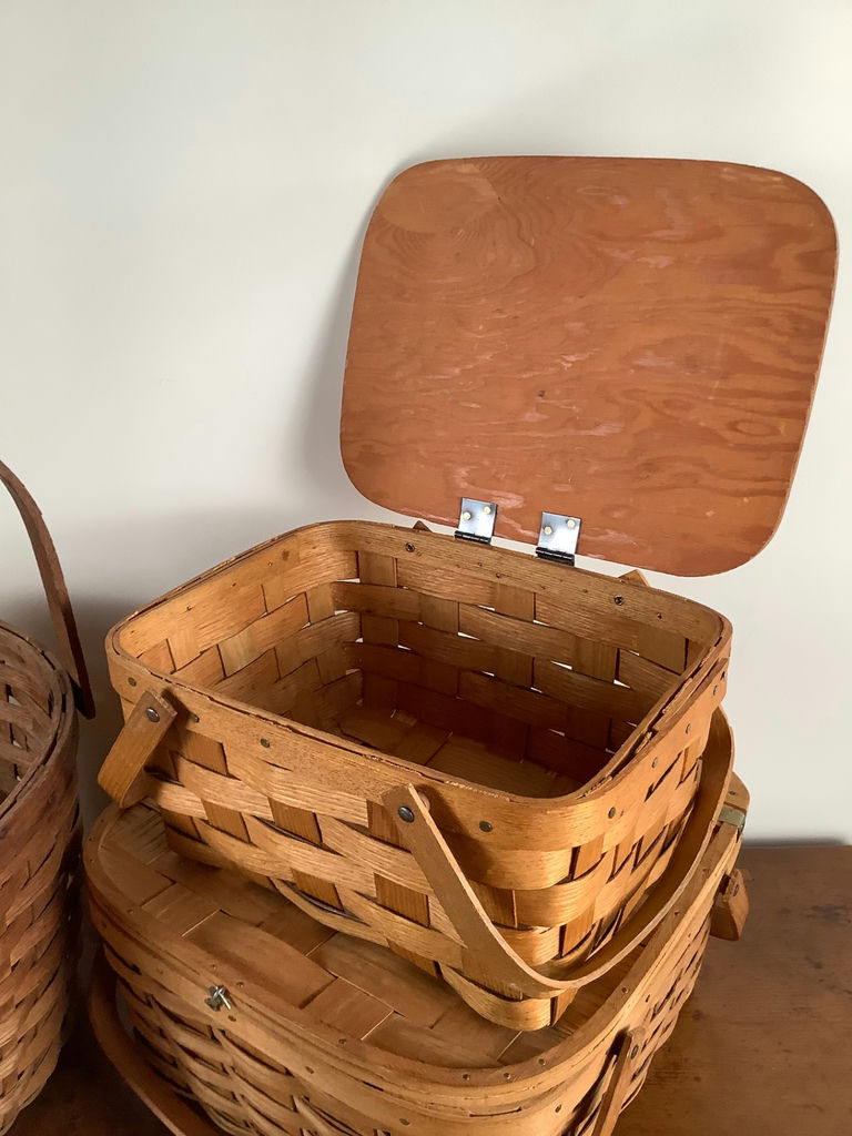Antique Woven Baskets - image 2 of 5