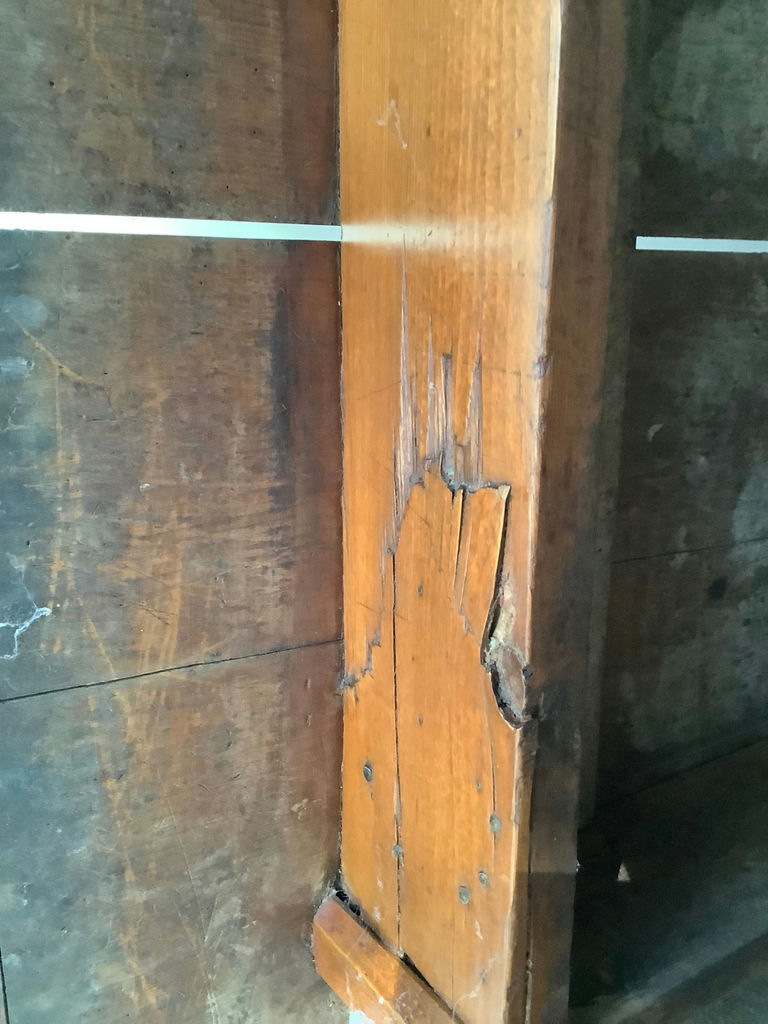 Antique Tap Table & Side Table - image 9 of 10