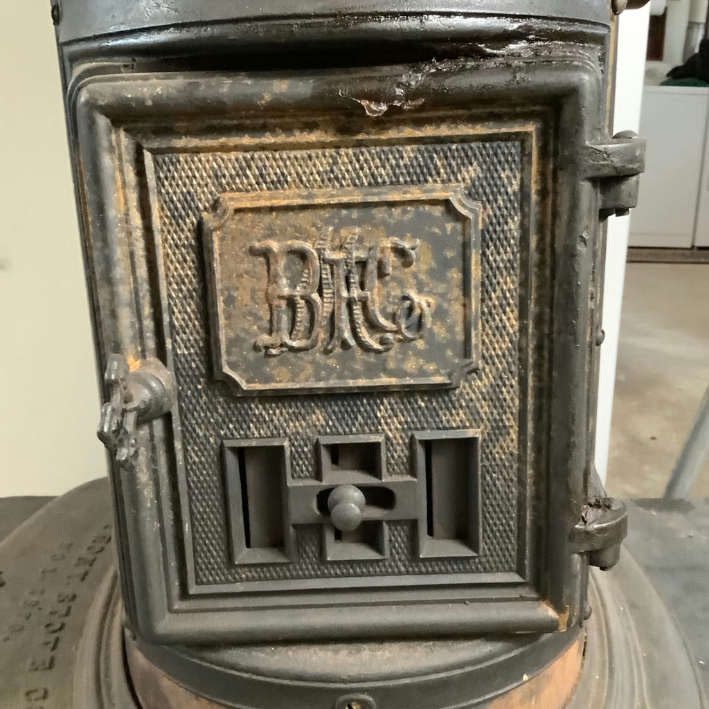 Antique Smith & Anthony Cast Iron Stove - image 6 of 7