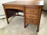 Antique Globe-Wernicke Oak Desk & Chair - thumbnail 3 of 11