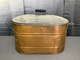 Antique Copper Boiler w/Lid - thumbnail 1 of 2