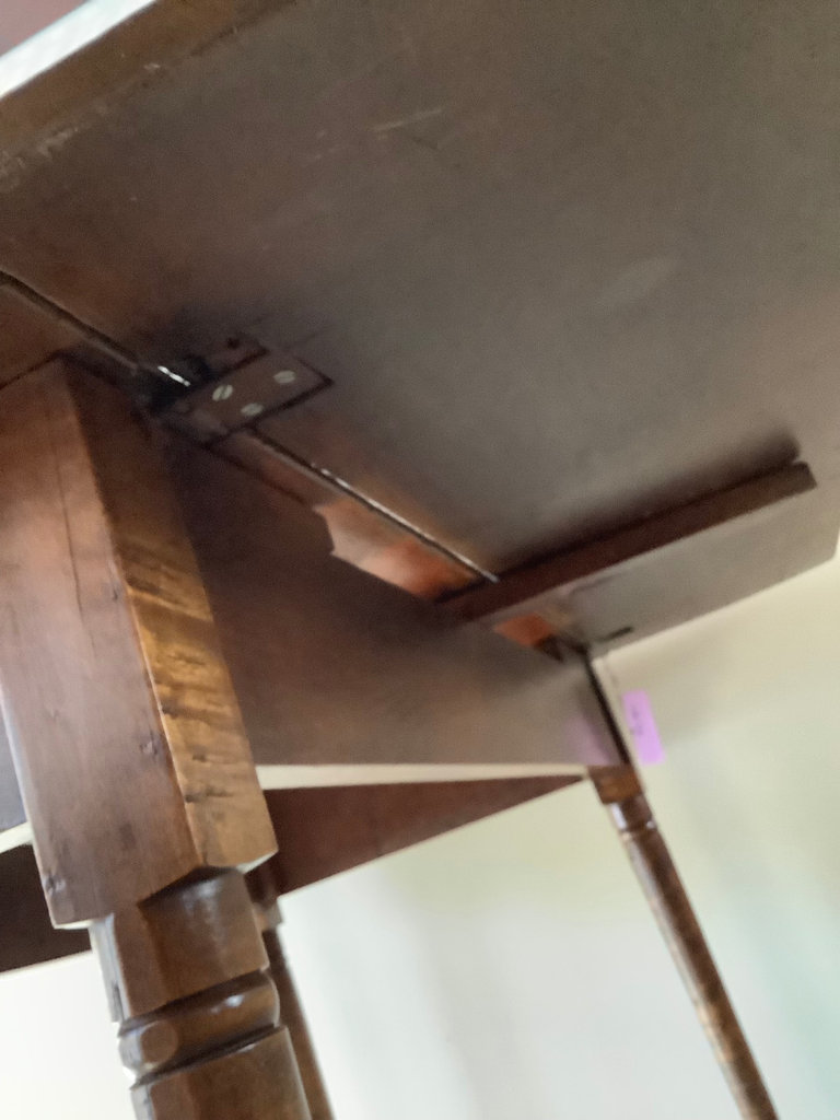 Antique Drop Leaf Table - image 7 of 7