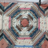 Vintage Handmade Pineapple Quilt - thumbnail 3 of 7