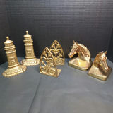 Vintage Brass & Metal Bookends - thumbnail 1 of 14