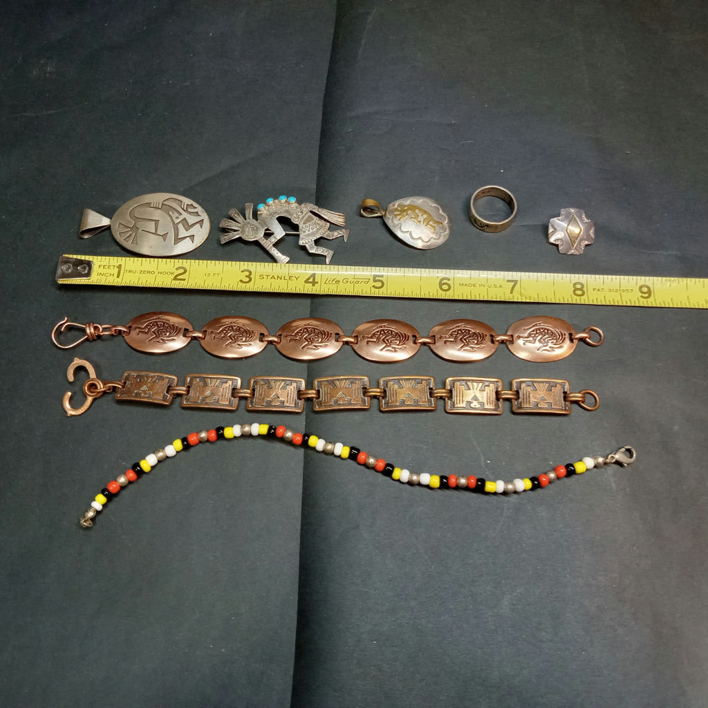 Kokopelli Silver & More Jewelry 15.6dwt - image 19 of 20