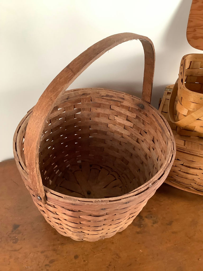 Antique Woven Baskets - image 3 of 5