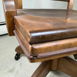 Antique Globe-Wernicke Oak Desk & Chair - thumbnail 10 of 11
