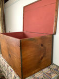 Antique Small Blanket / Doll Chest - thumbnail 3 of 9