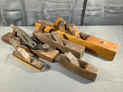 Antique Wood Block / Bench Planes - Image 1 of 16
