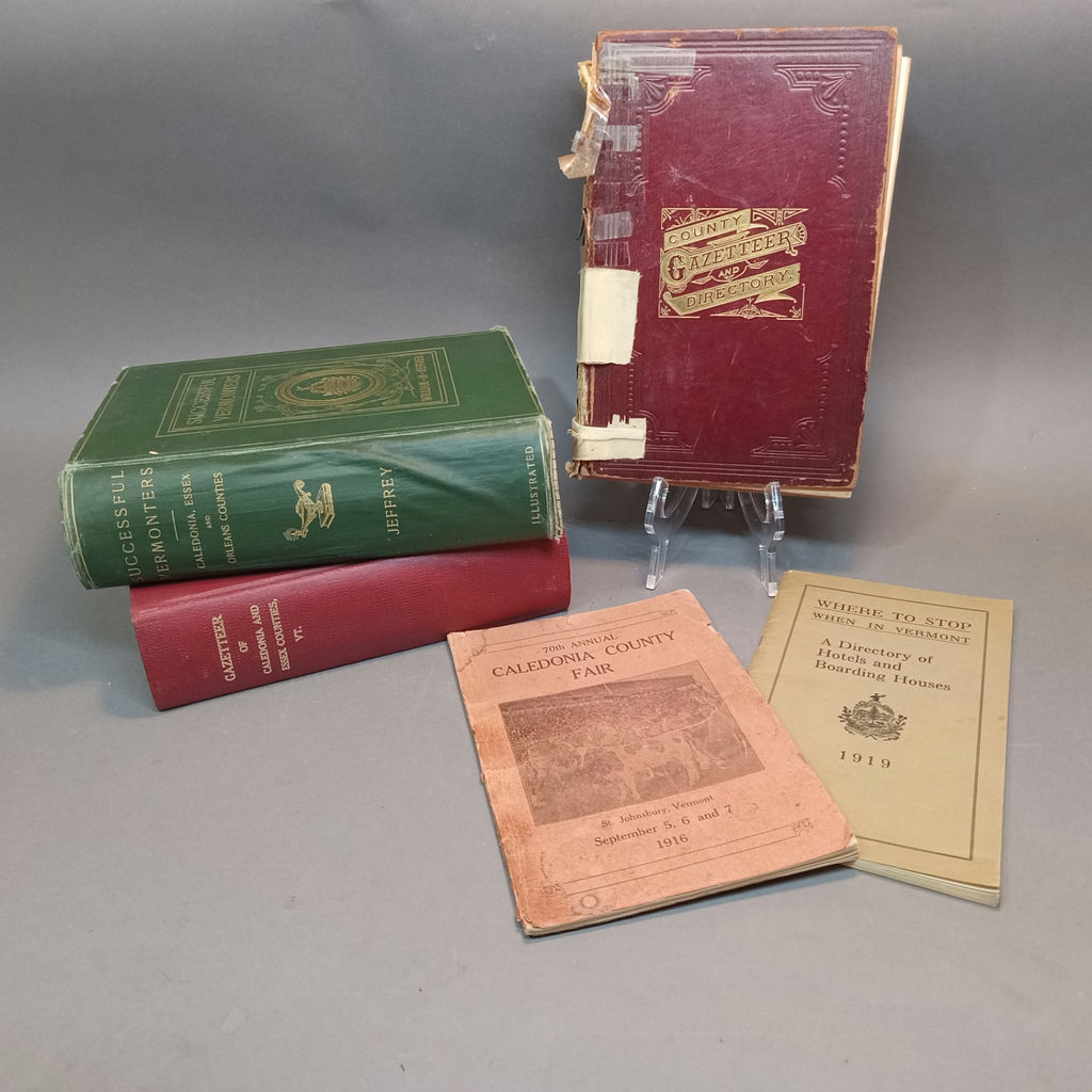 Antique Vermont Gazetteers & Directories - image 1 of 33