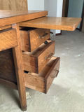Antique Globe-Wernicke Oak Desk & Chair - thumbnail 5 of 11