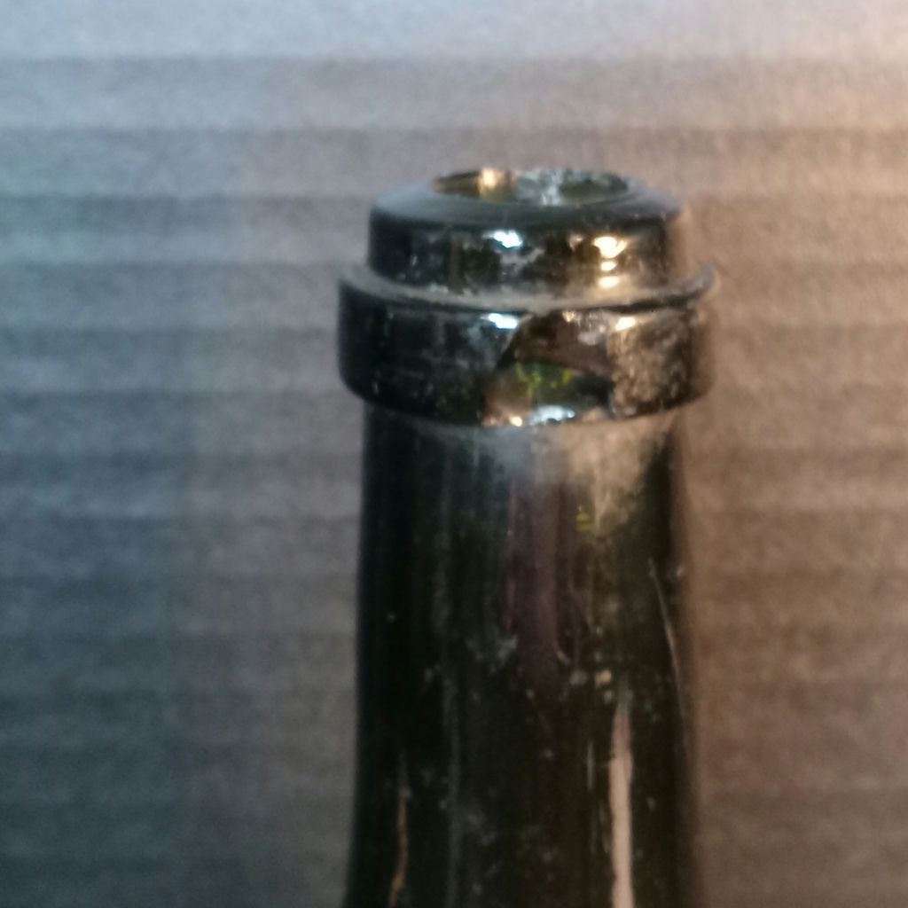 Antique Green Glass Bottles - image 11 of 15