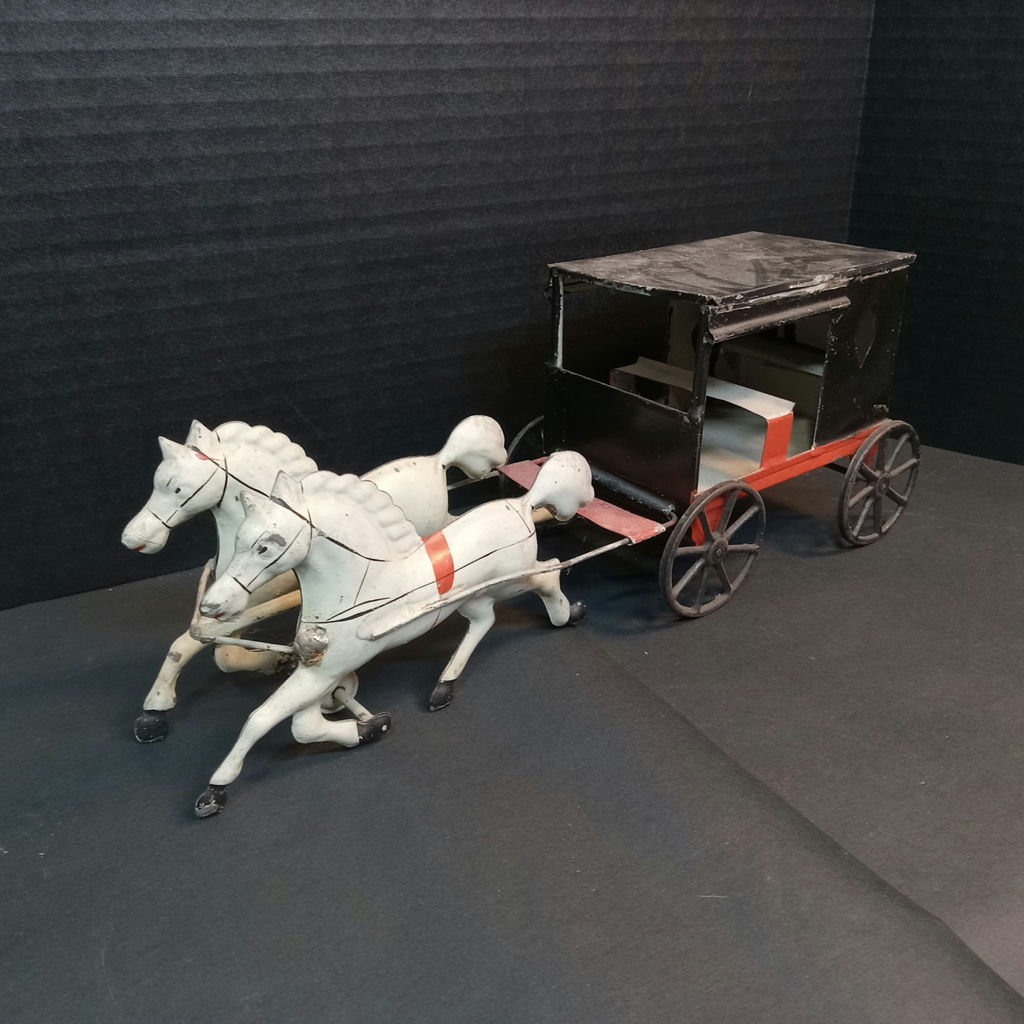 Antique Metal Wagon Toys - image 2 of 16