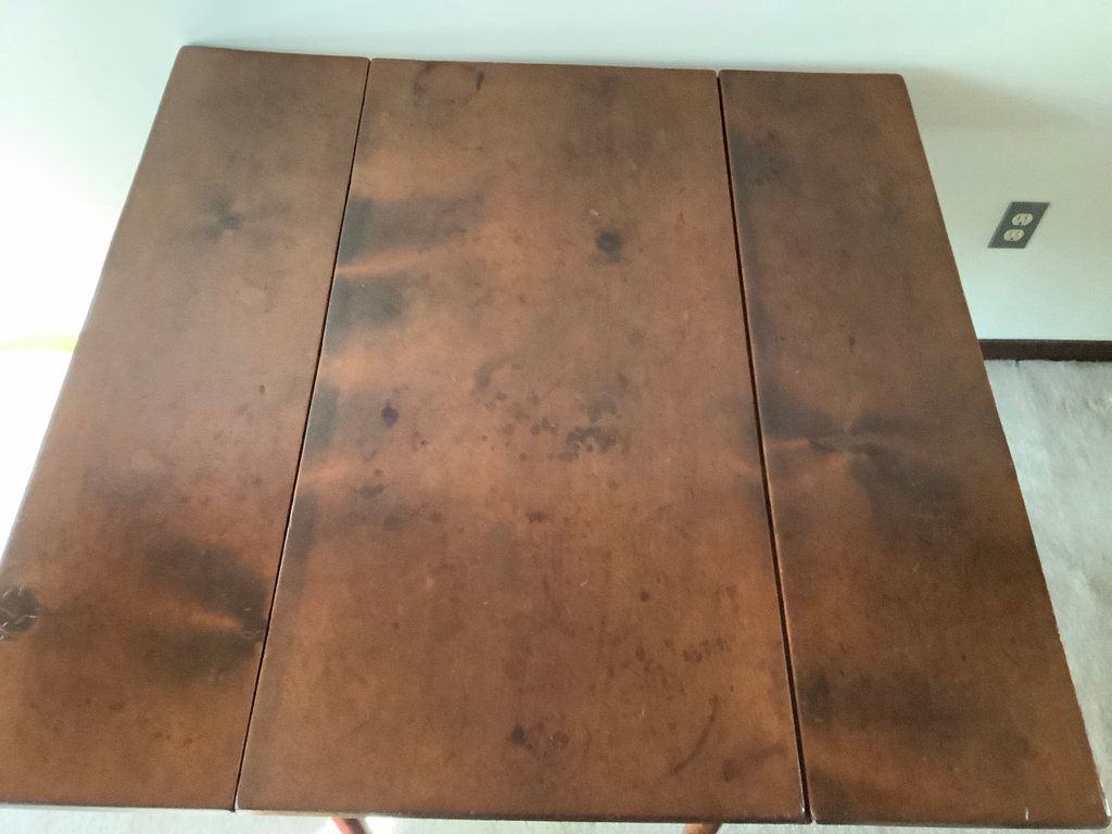 Antique Drop Leaf Table - image 3 of 7