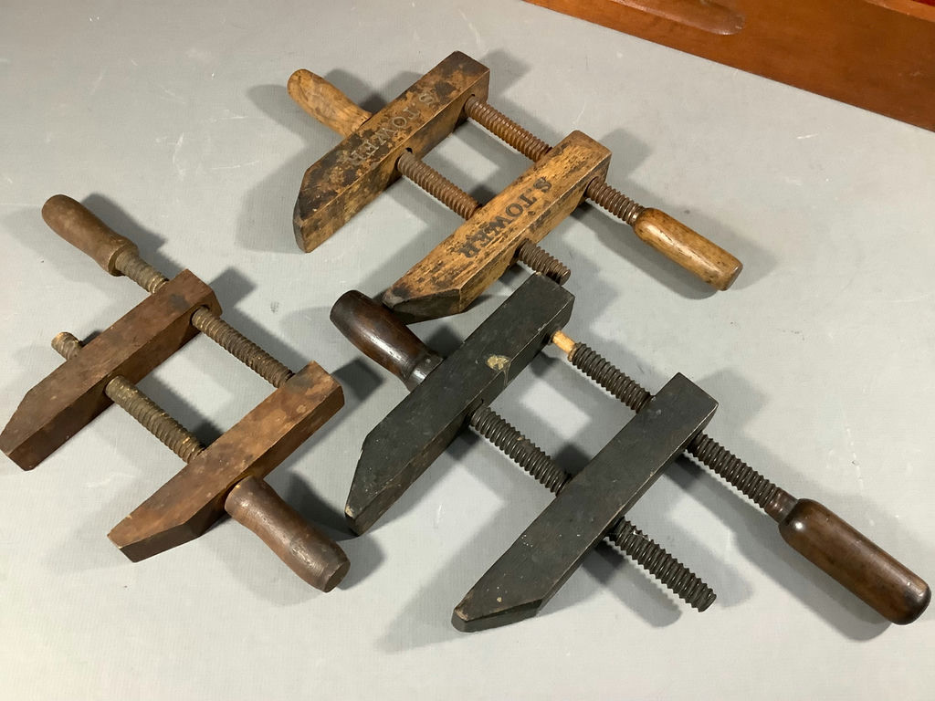 Antique Wood Clamps - image 3 of 8