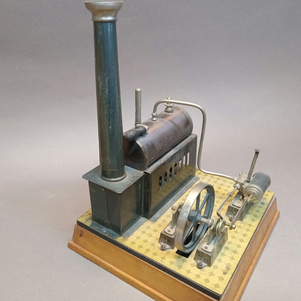 Antique Model Steam Engine - image 3 of 15
