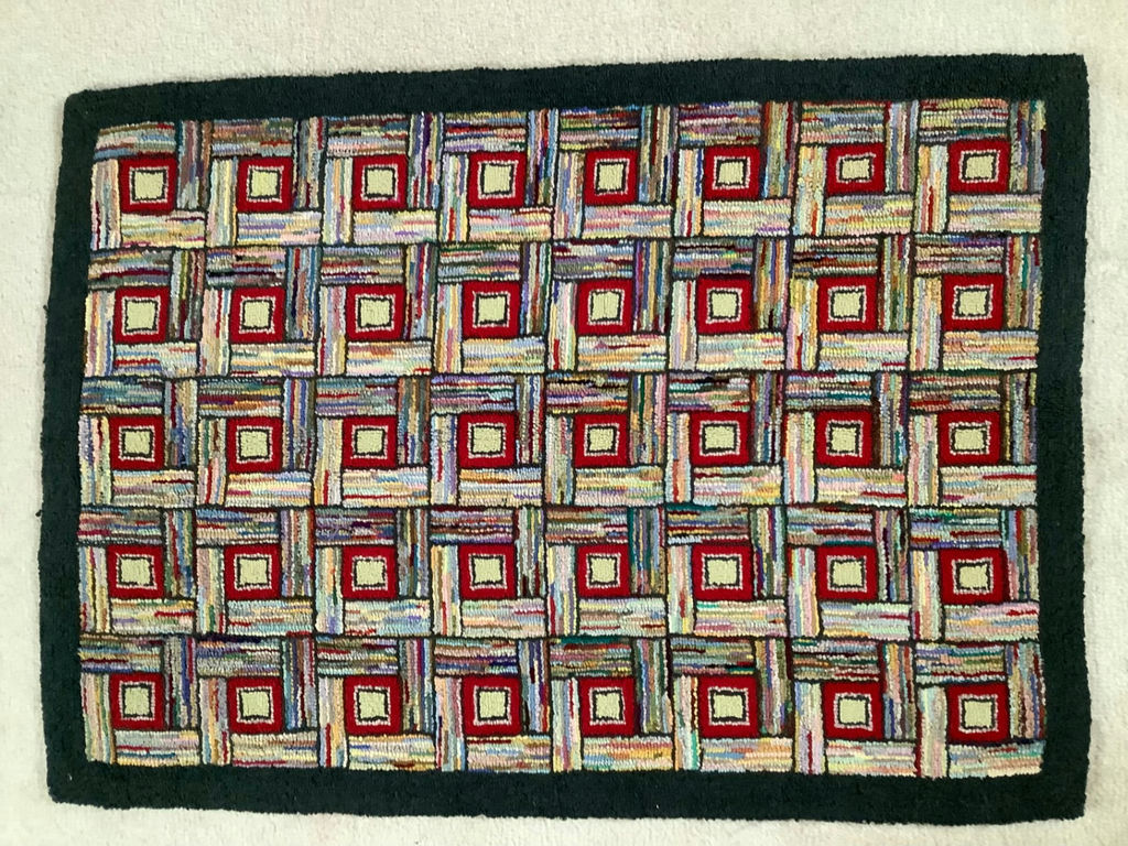 Trio Vintage Hand Hooked Rugs - image 1 of 3
