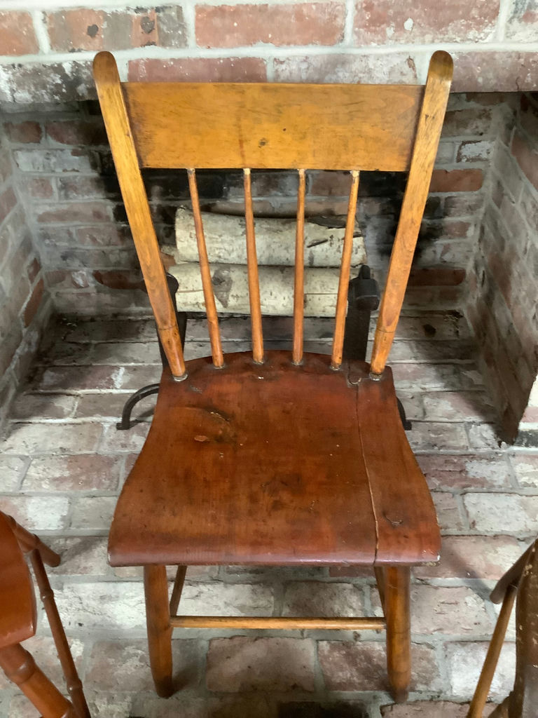 Antique Wood Chairs & Stools - image 3 of 6